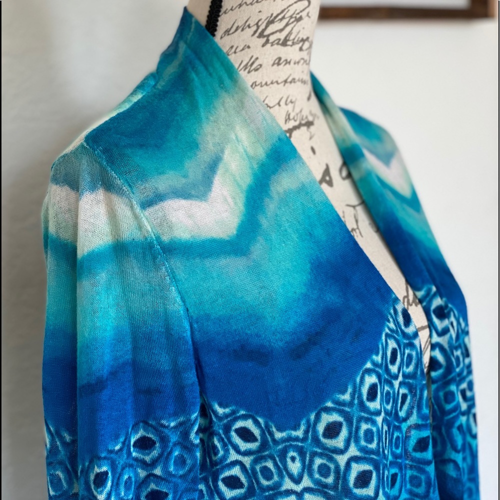 🍍EUC COLORFUL KIMONO BY CHICO’S